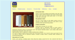 Desktop Screenshot of enteksmont.rs